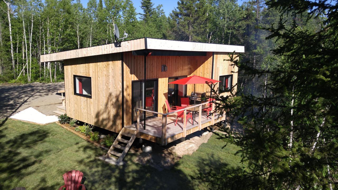 Residence Touristique Lodge Des Bois Saint-Félix-d'Otis Exteriör bild